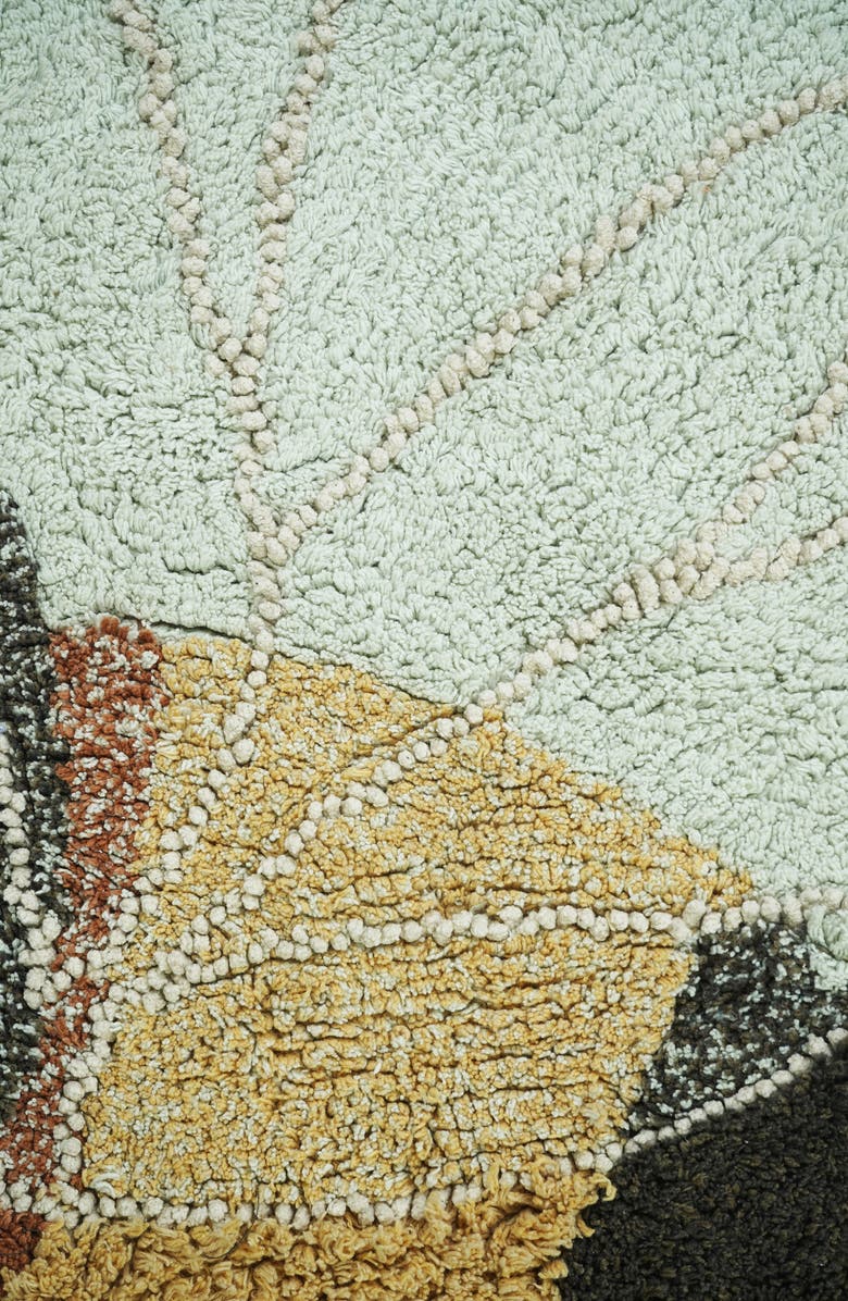 Lorena Canals Bee Washable Cotton Blend Rug, Alternate, color, Black