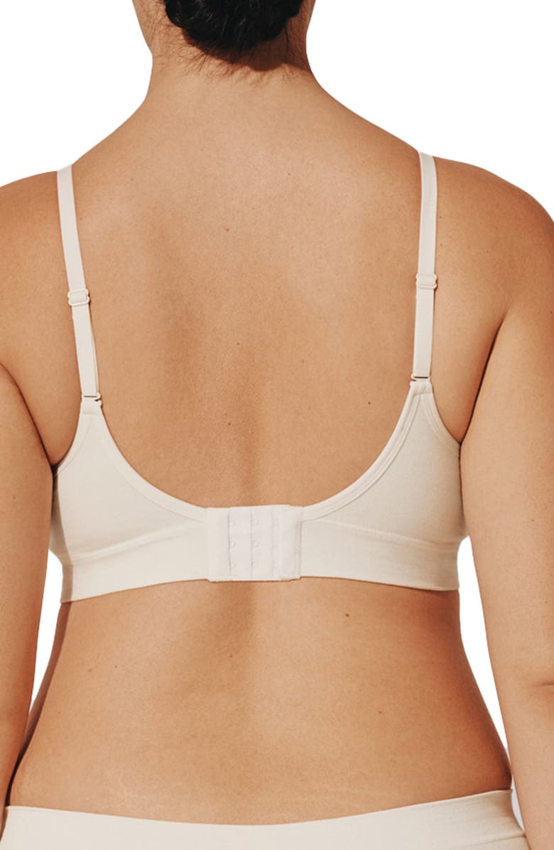 ThirdLove Seamless Stretch Cotton Blend Wireless Bra, Alternate, color, 