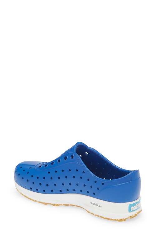 Native Shoes Robbie Sugarlite Slip-on Shoe In Victoria Blue/shell White
