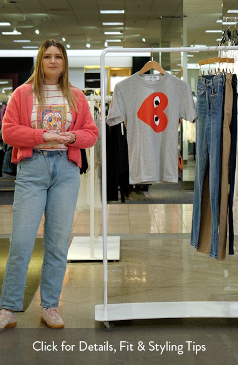 Heart Logo Graphic Tee, sales video thumbnail