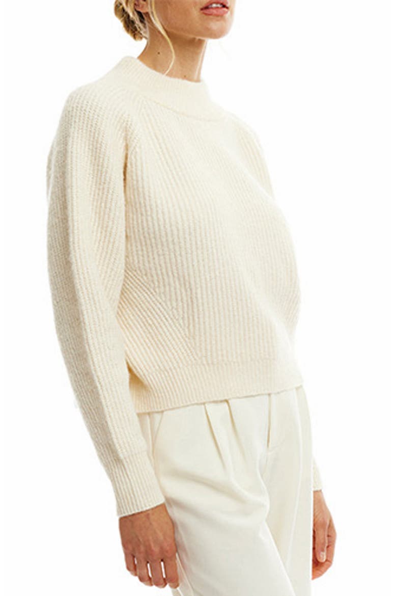 Margaux Sweater, Alternate, color, Creme