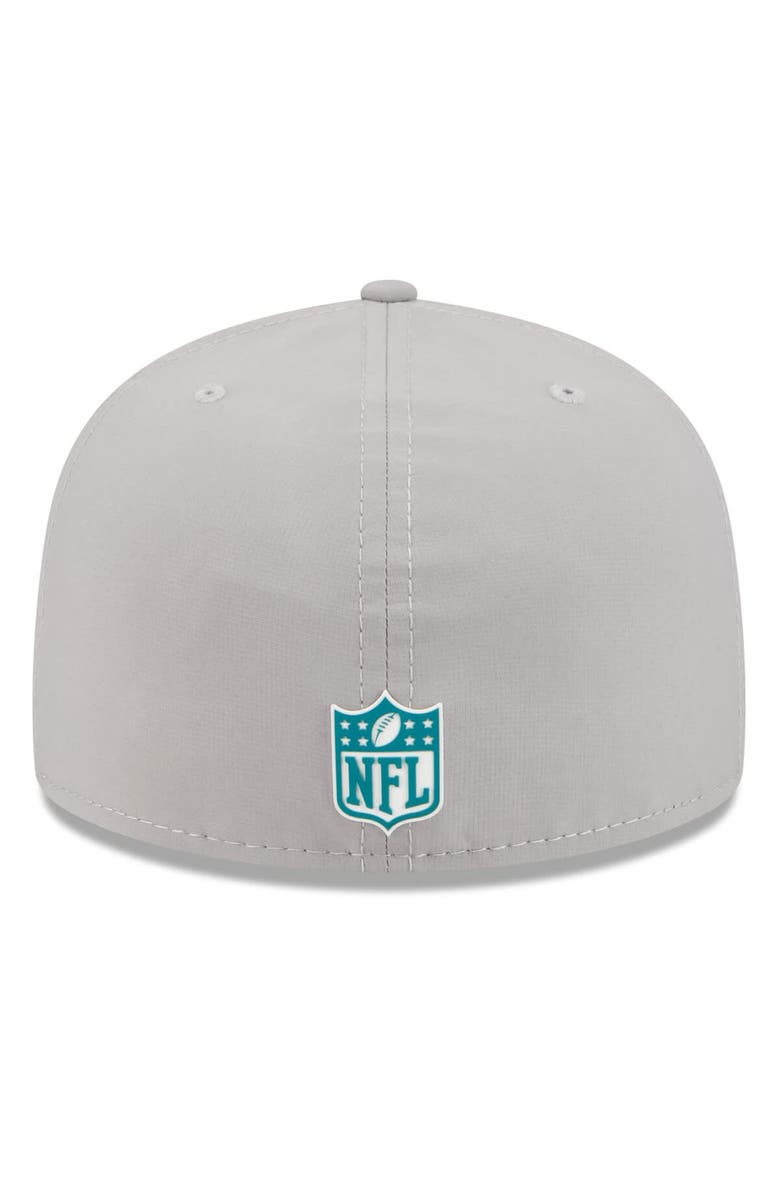 New Era Men's New Era Gray Jacksonville Jaguars 2025 Sideline  59FIFTY Fitted Hat, Alternate, color, Gray