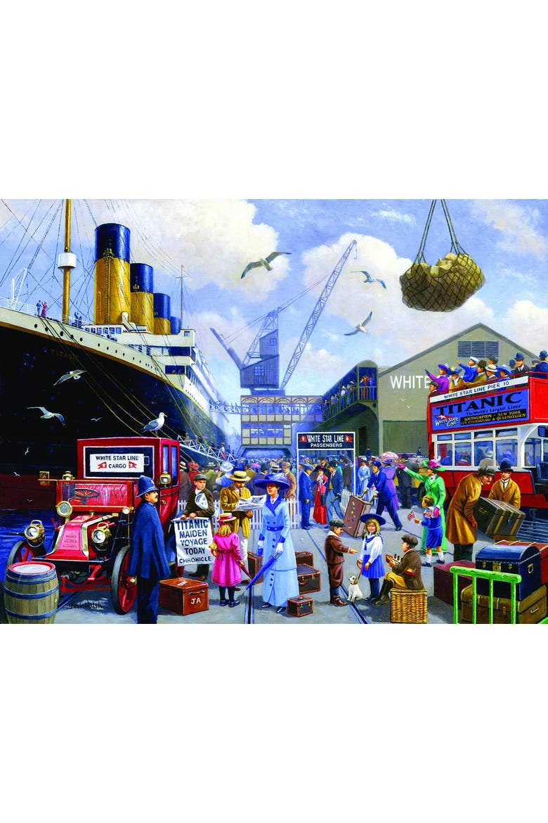 The Titanic 1000 piece Jigsaw Puzzle for Adults Large Pieces, Alternate, color, Multicolor