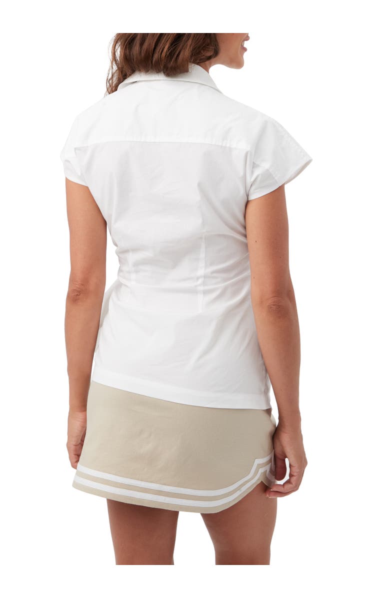 Trina Turk Avant Poplin Wrap Top, Alternate, color,