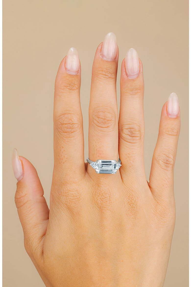 Cubic Zirconia Ring, Alternate, color, SILVER