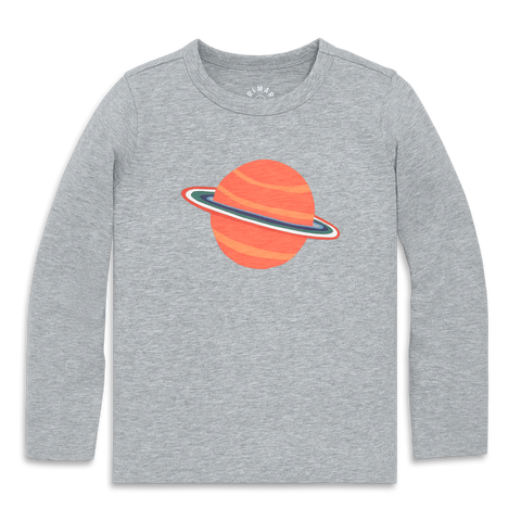 Kids Long Sleeve Saturn Tee