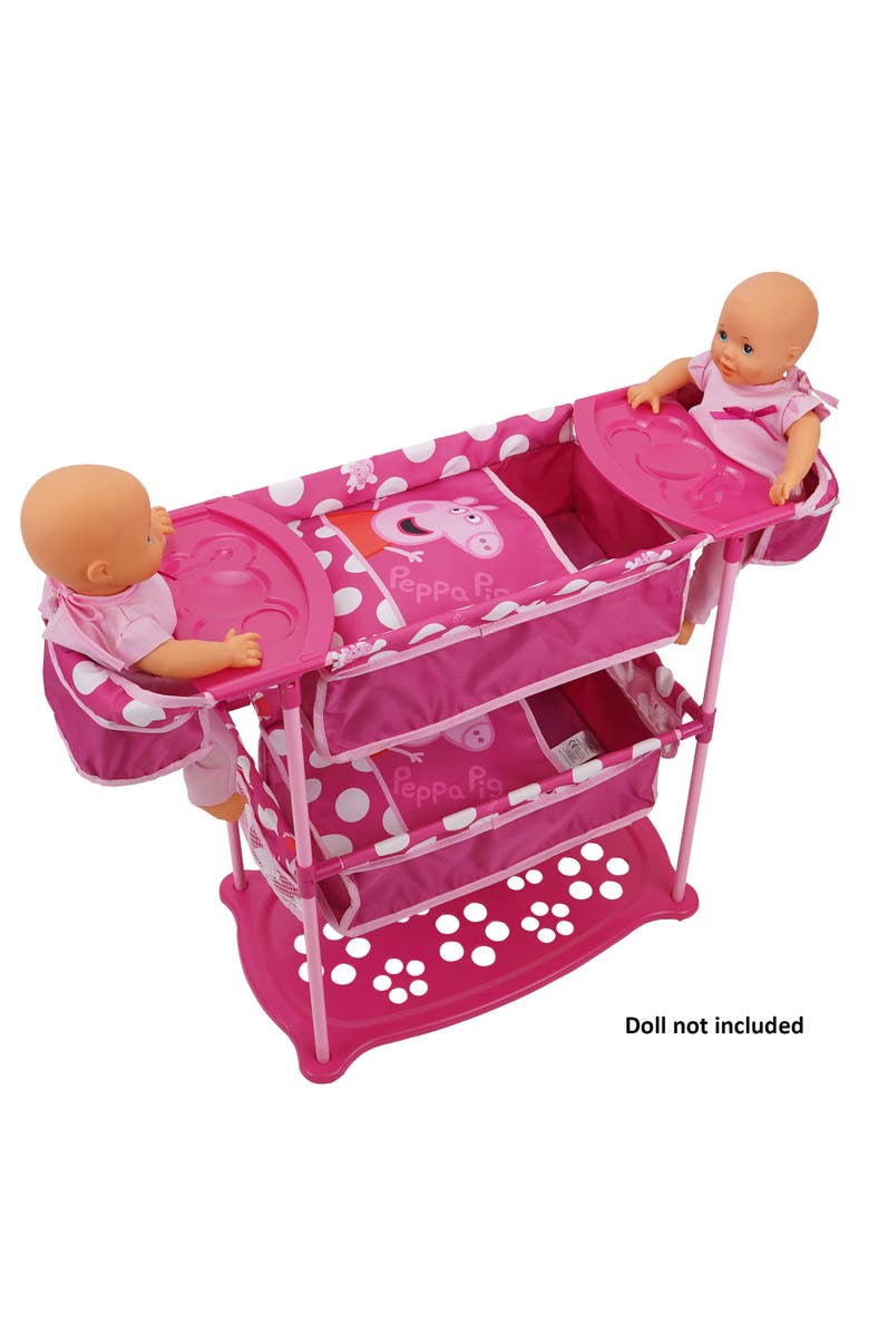 Peppa Pig Doll Twin Care Station, Alternate, color, Pink