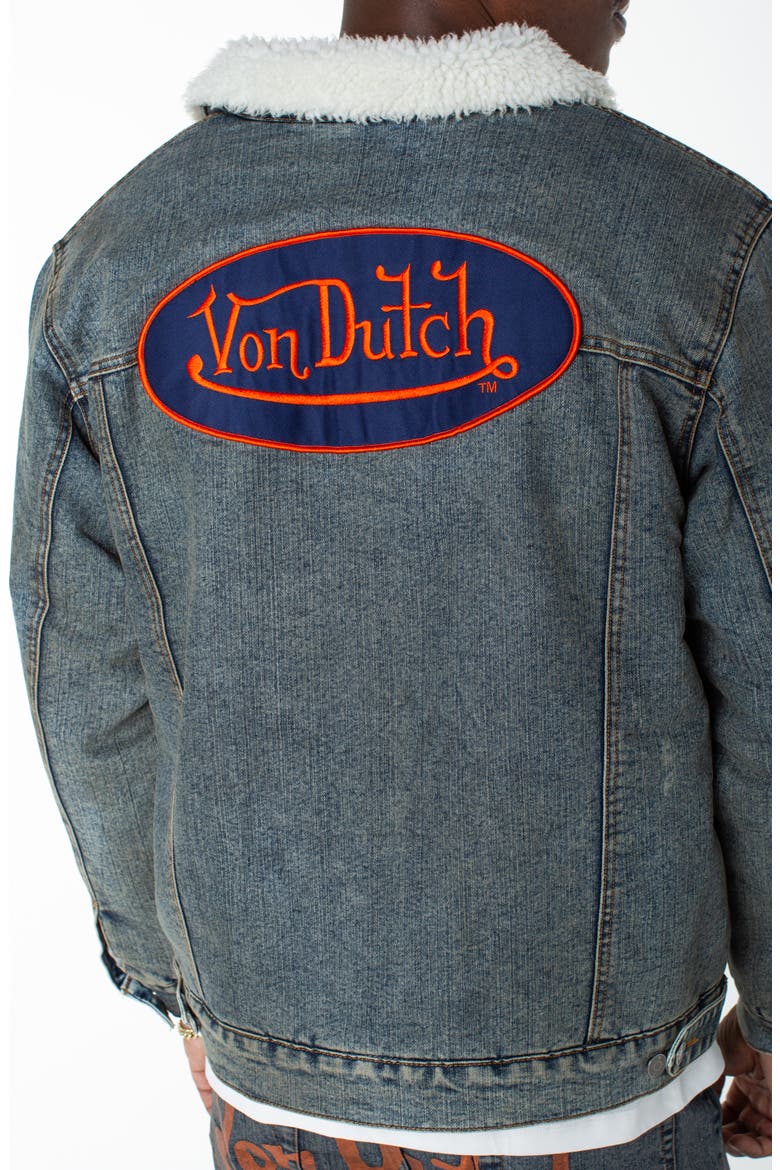 Piston Denim Trucker Jacket, Alternate, color, HAZESTONE