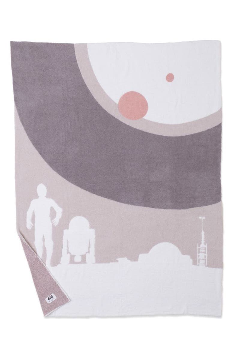 Barefoot Dreams<sup>®</sup> COZYCHIC STAR WARS TATOOINE TH, Alternate, color, Warm Sand Multi