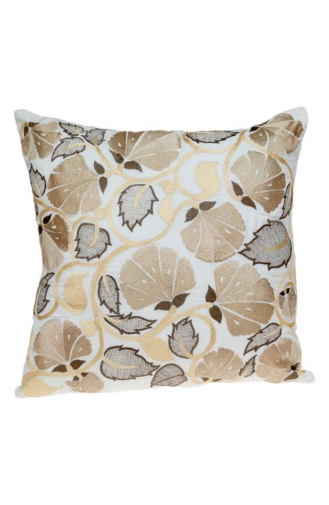 Cassidy Embroidered Throw Pillow