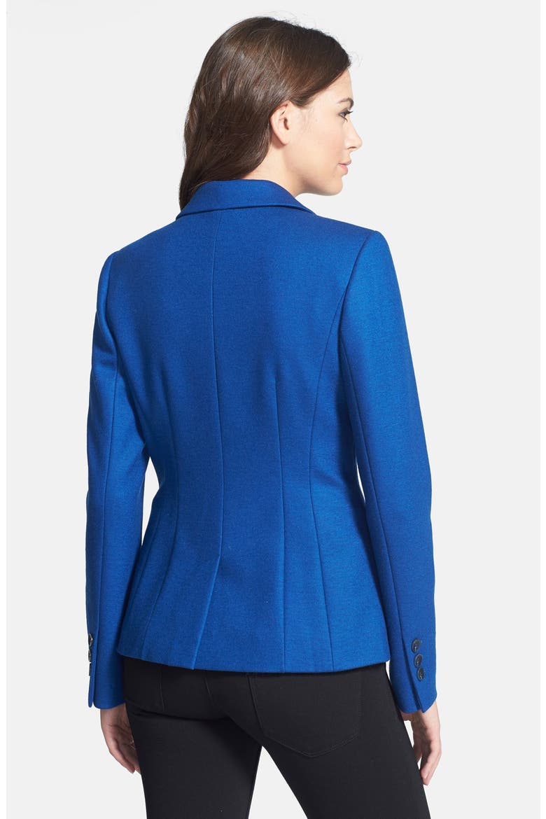 'Blackwood' Wool Blend Jersey Jacket, Alternate, color, BLUE ESTATE