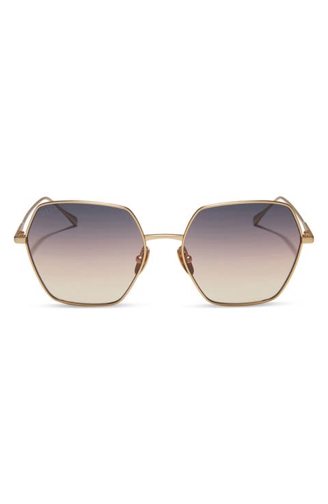 Harlowe 55mm Square Sunglasses