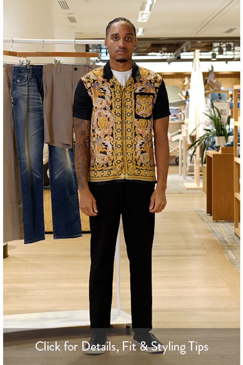Baroque Print Camp Shirt video