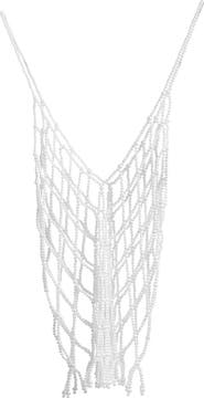 SAACHI Faux Pearl Top