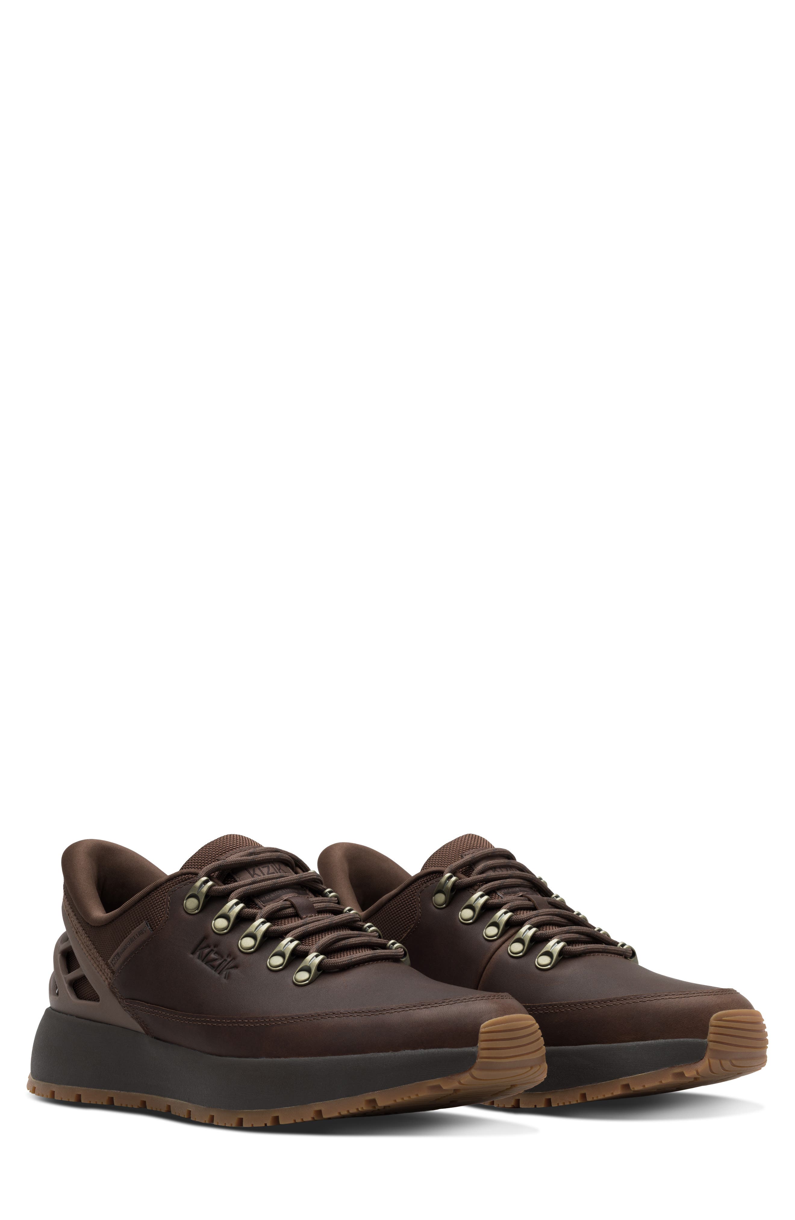 Wasatch Leather Hands-Free Sneaker, Main, color, SOFT SILT/ DEMITASSE
