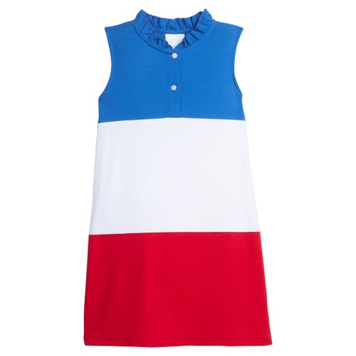 Little English Kids Color Block Hastings Polo Dress