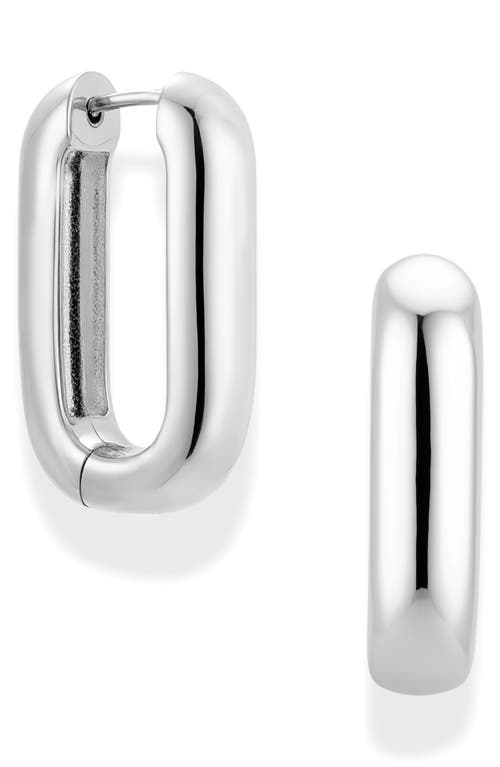 MOD AND JO Elly Grande Hoop Earrings in Silver  product