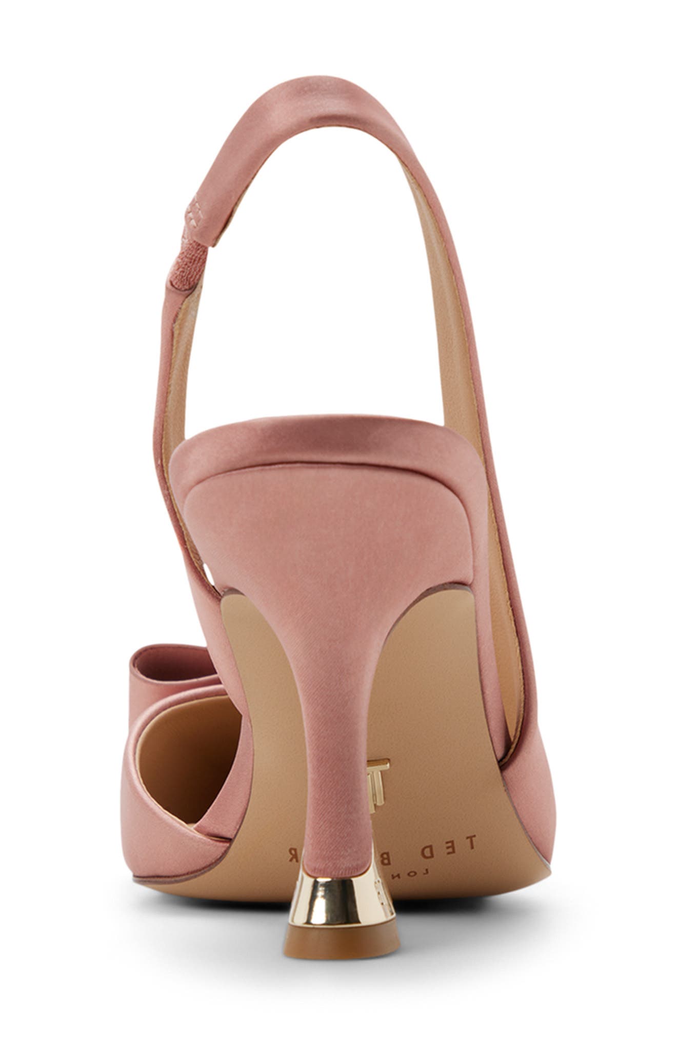 Ted Baker London Lola Bow Half d'Orsay Pump, Alternate, color, Dark Rose