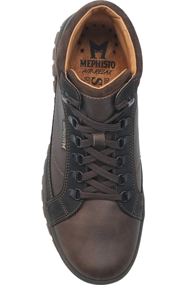 Mephisto Pitt Mid Lace-Up Boot, Alternate, color, Dark Brown