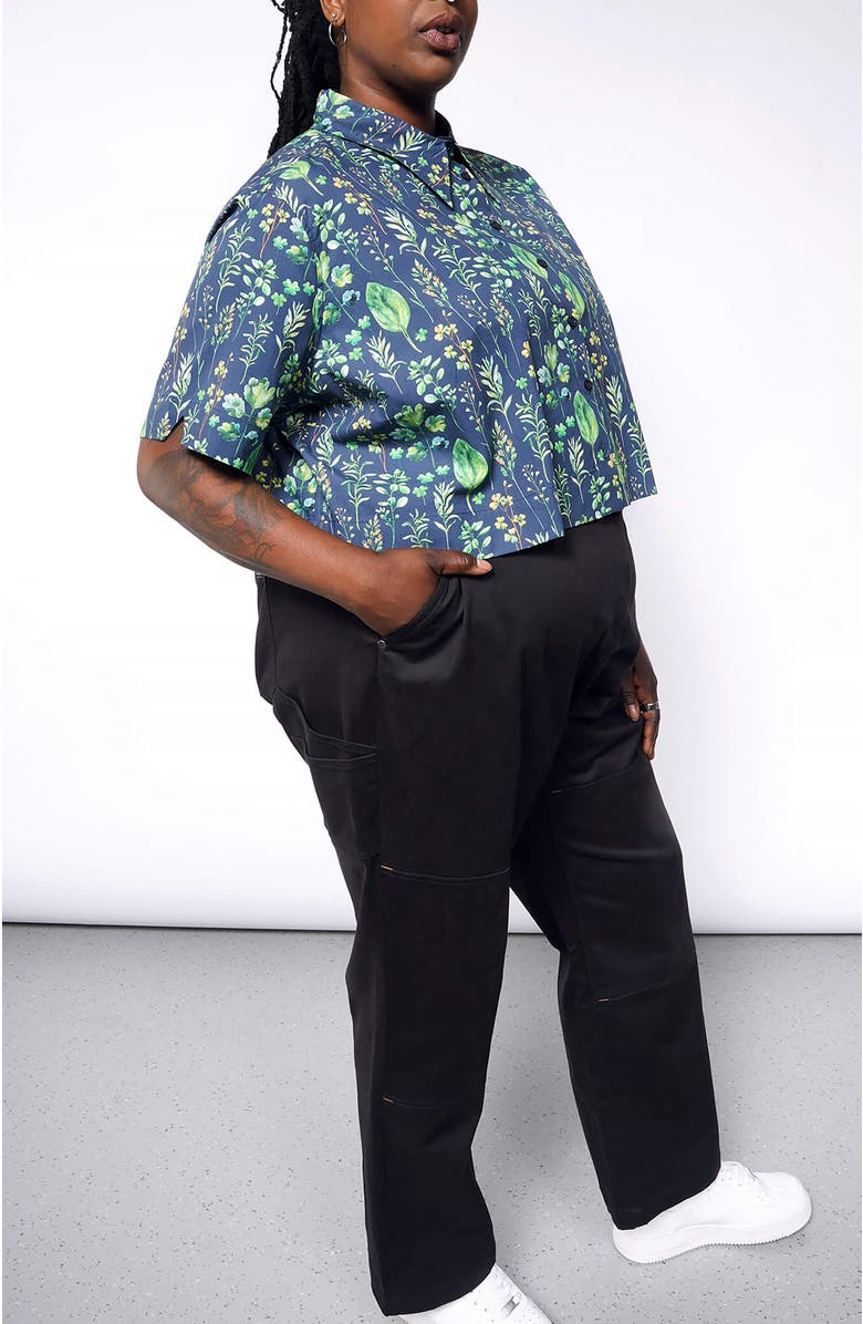 WILDFANG The Essential Cropped Button Up, Alternate, color, 