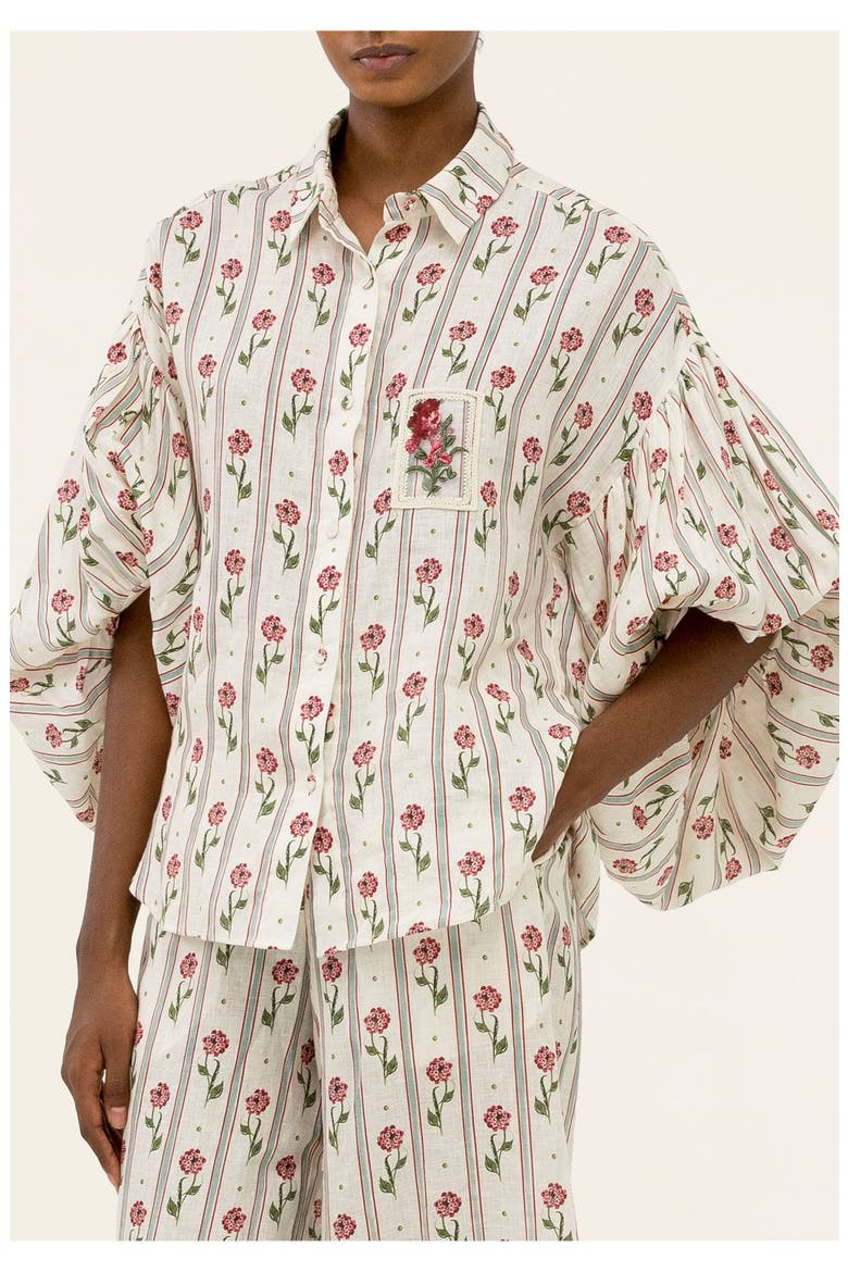 Agar Quebrada Blouse, Alternate, color, Multi
