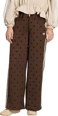 adidas Originals Firebird Polka Dot Wide Leg Track Pants