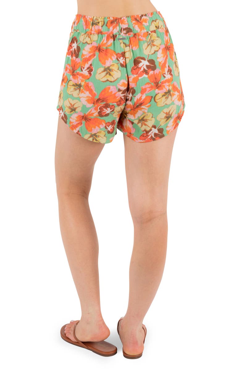 Hurley Ginko Clouds Floral Shorts, Alternate, color, 