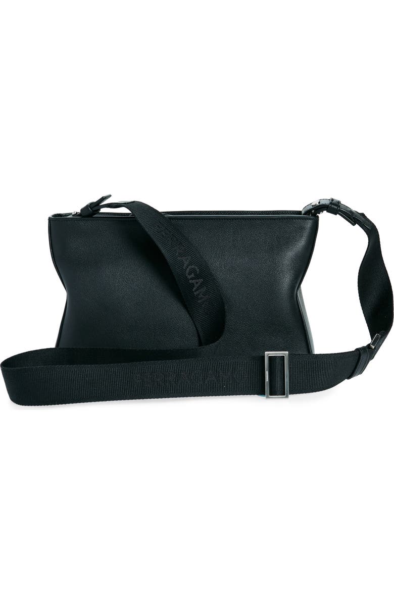 FERRAGAMO Star Leather Shoulder Bag, Alternate, color,