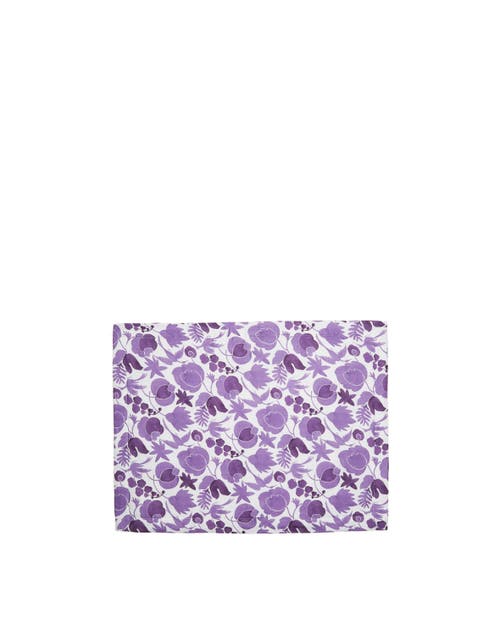 La Doublej Placemats Set Of 2 (35x45) Wildbird Viola Small Purple In Wildbird Viola Small Purple
