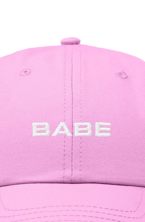 DALIX DALIX BABE EMBROIDERED CAP