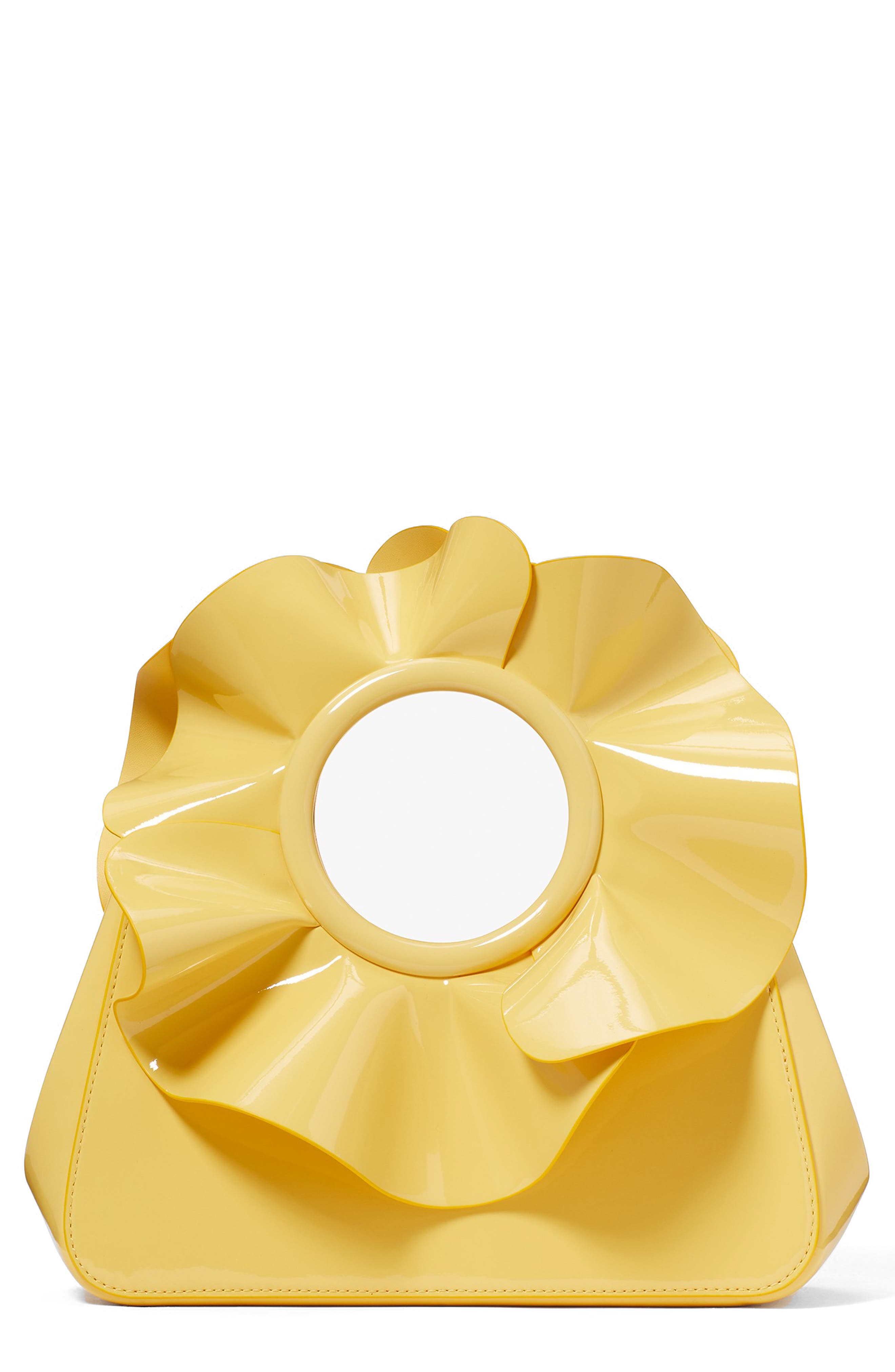 Kate Spade New York flora faux patent leather crossbody bag, Main, color, 