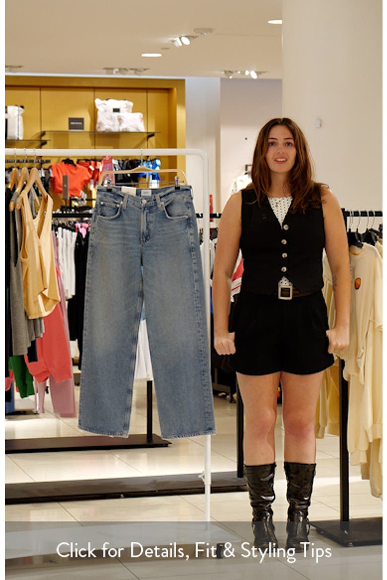 Lindz Low Rise Easy Straight Leg Jeans video