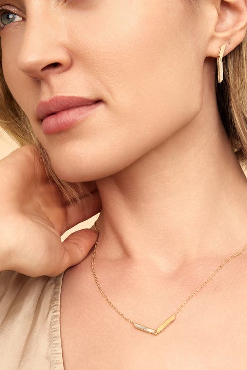 Oradina 14k Gold Aurora Pendant Necklace