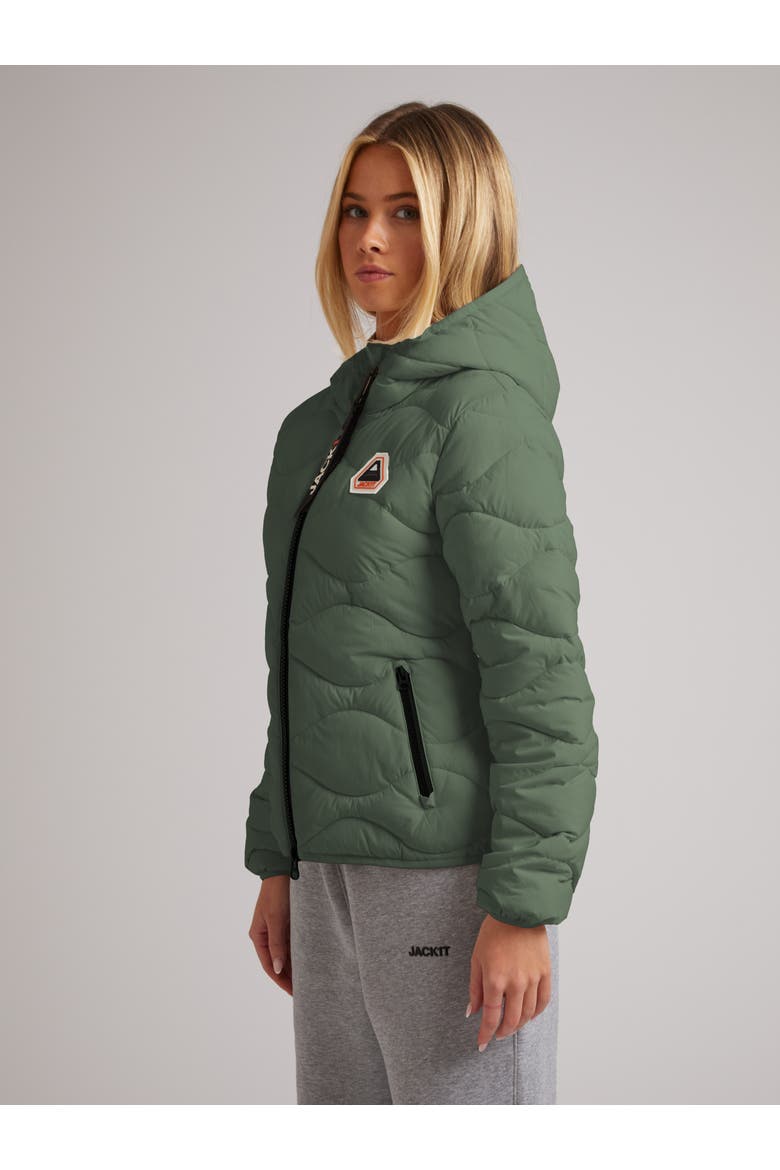Orb1T Hooded Jacket, Alternate, color, MUTED OLIVE