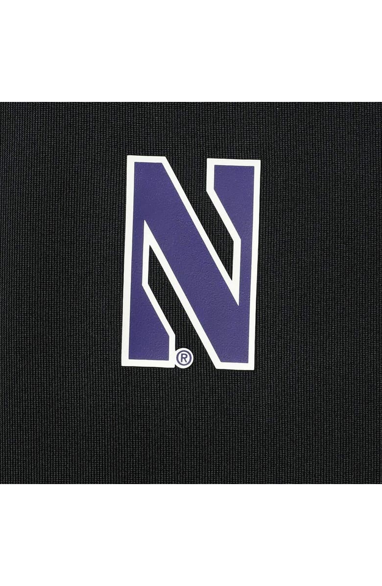 Under Armour Men's Under Armour Black/Purple Northwestern Wildcats 2022 Blocked Coaches Performance Polo, Alternate, color, 