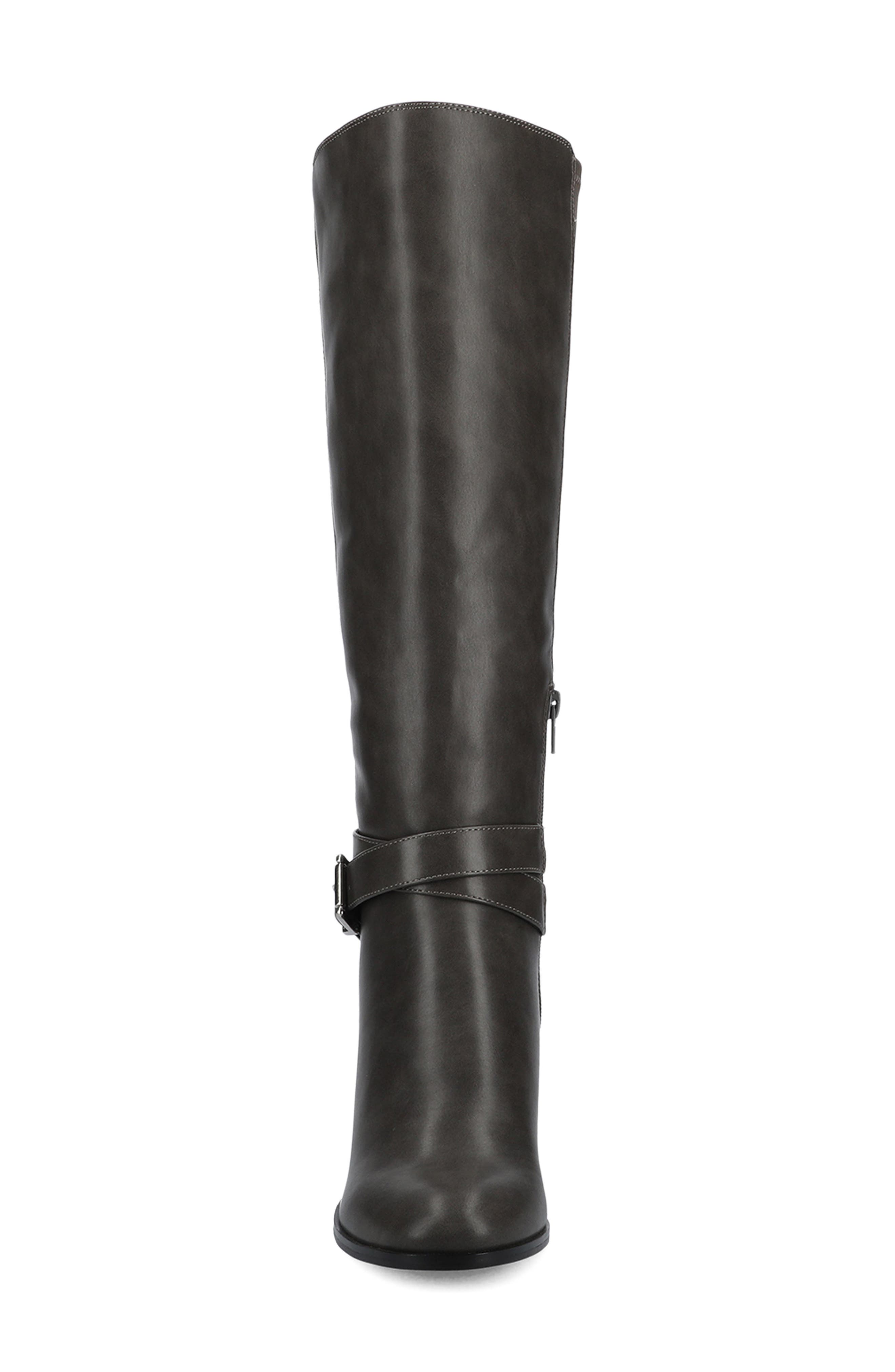 Avalonn Block Heel Boot, Alternate, color, CHARCOAL