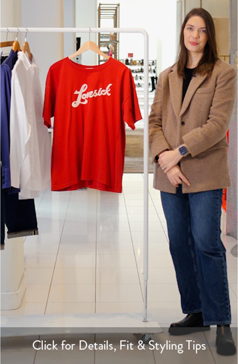 Lovesick Merch Cotton Graphic T-Shirt, sales video thumbnail