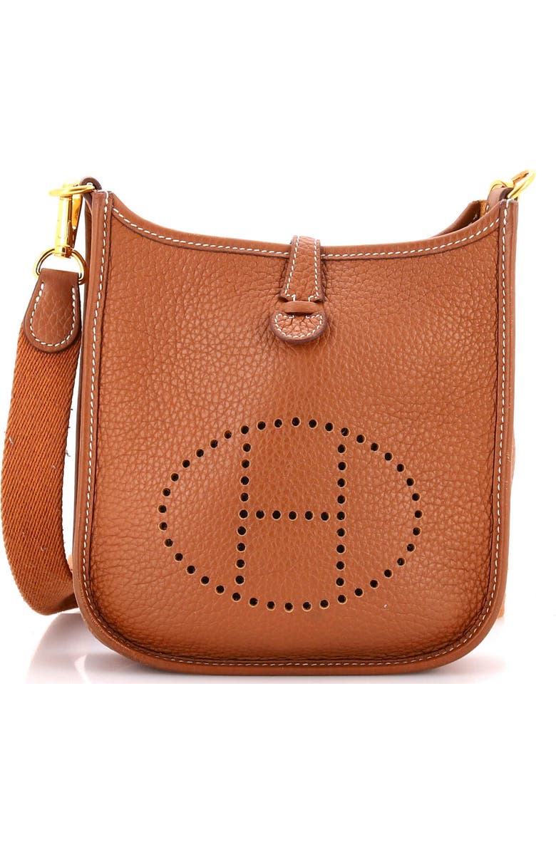 Pre-Owned Hermes Evelyne Bag Gen III Clemence TPM, Main, color, Gold