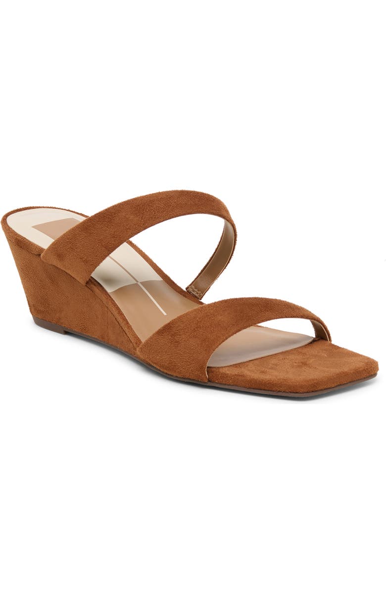 Dolce Vita Quilan Sandal, Main, color, Brown Stella Suede