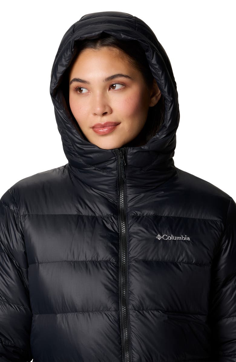 Columbia Harmony Falls Water Repellent 650 Fill Power Jacket, Alternate, color, Black