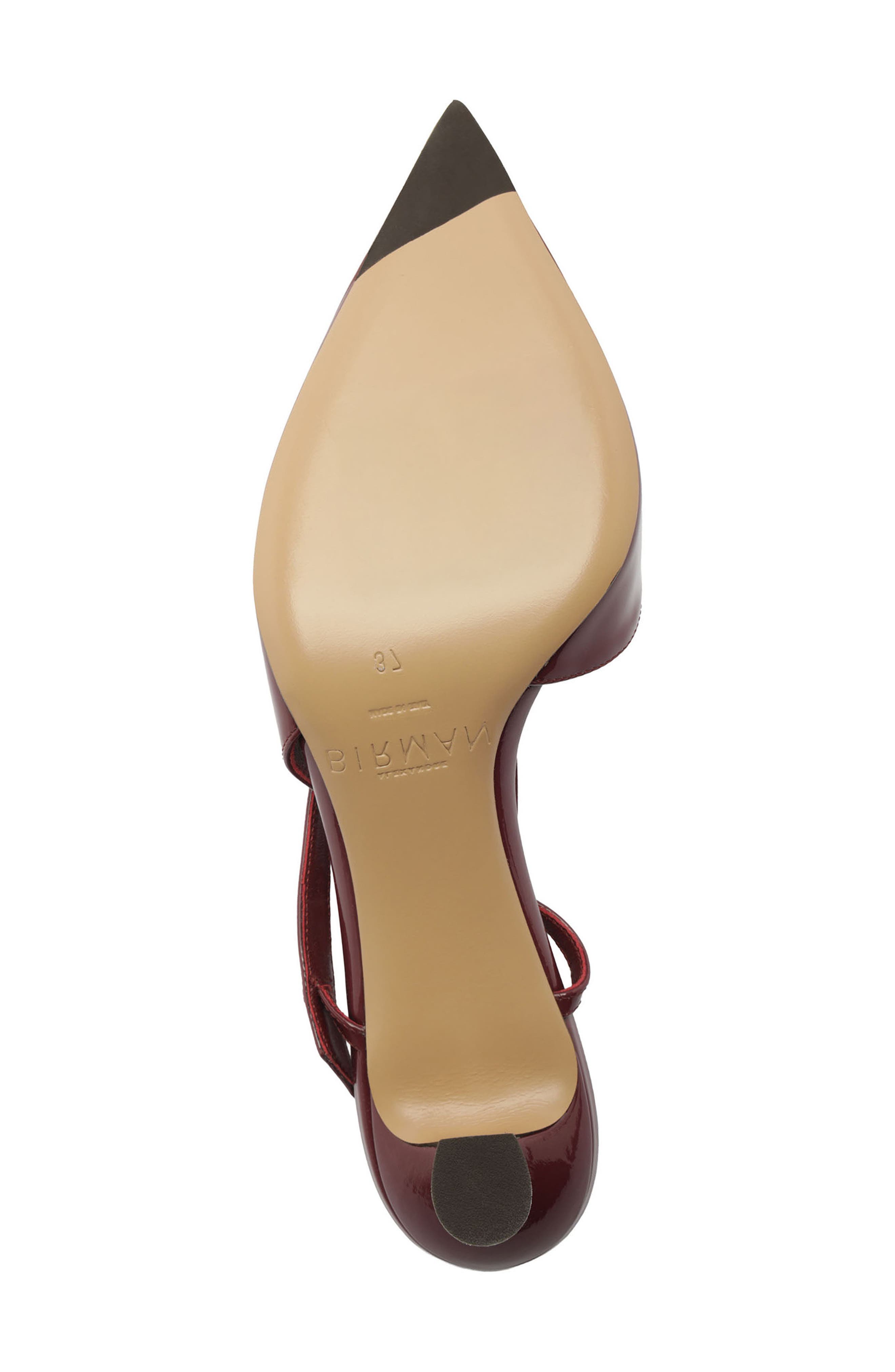 Tita Wrap Slingback Pump, Alternate, color, BURGUNDY