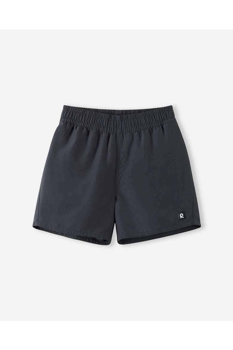 Somero Solid SunProof beach shorts, Main, color, Soft black