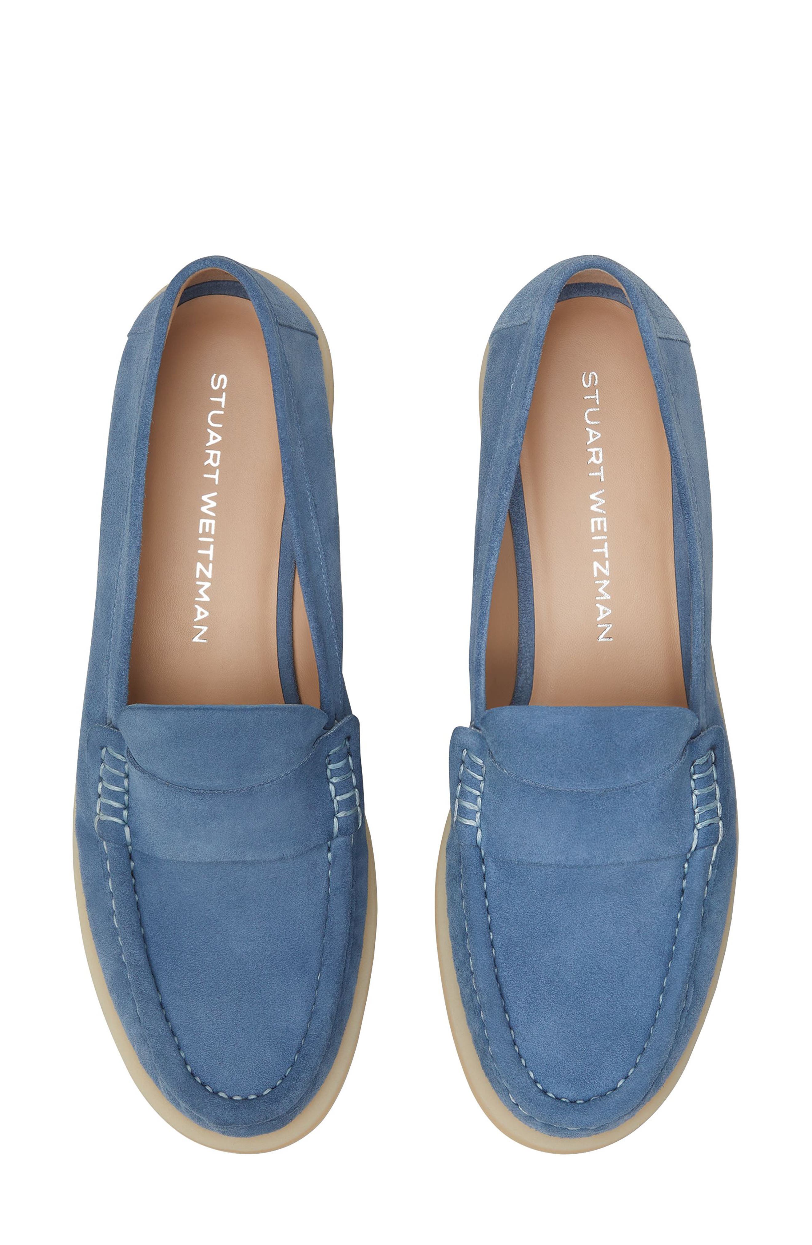 Blake Loafer, Alternate, color, BLUSTELCRM