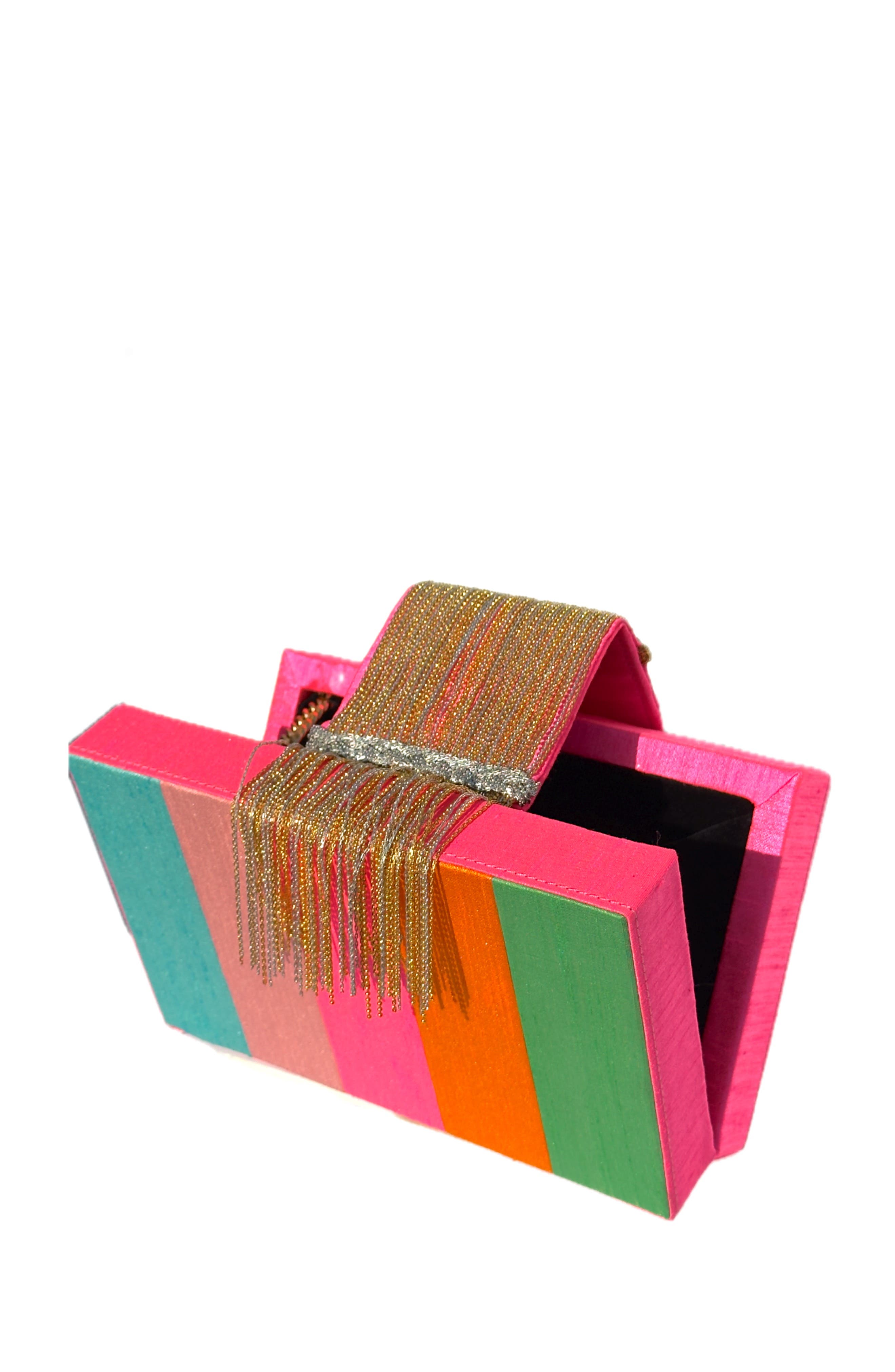 Simitri Skittles Dreamy Clutch, Alternate, color, Multi