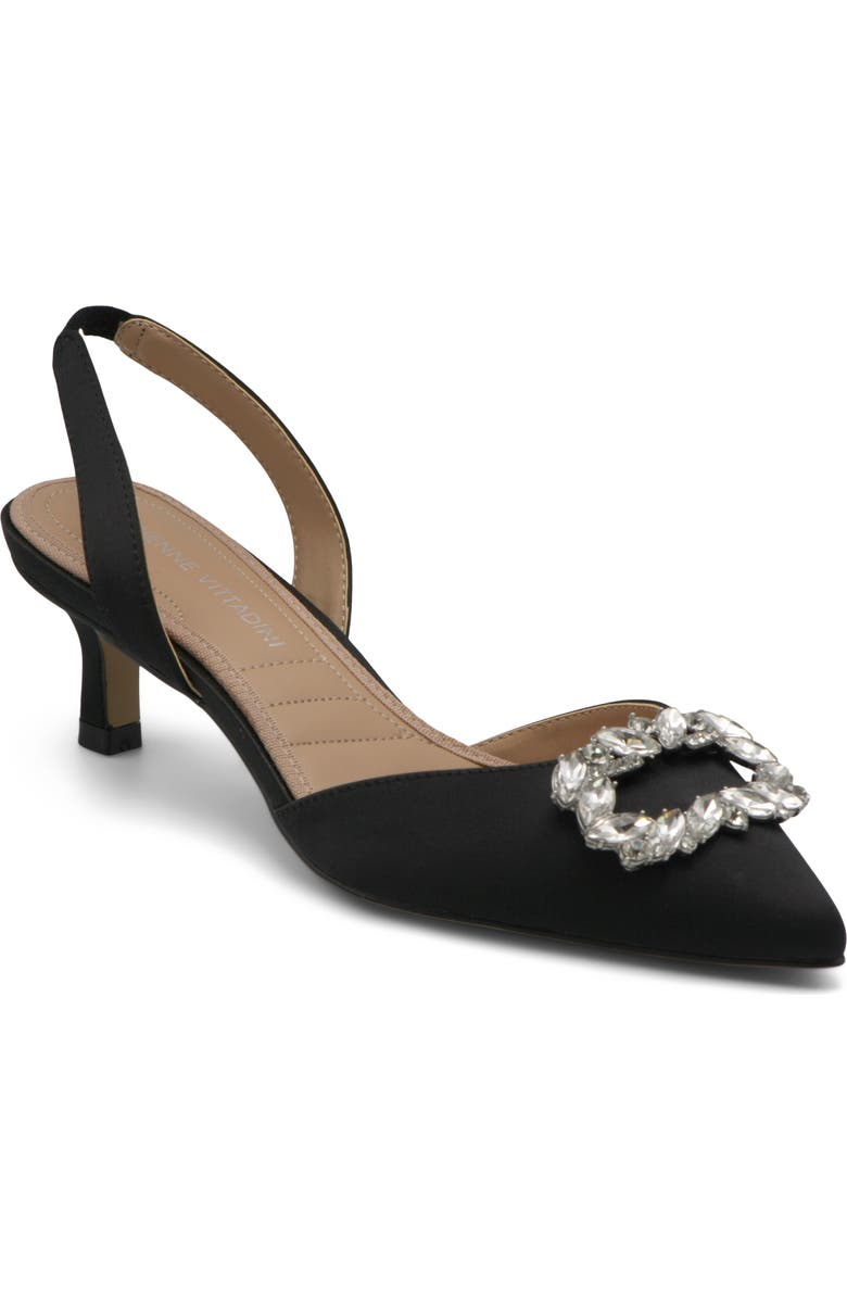 Adrienne Vittadini Suzer Jewel Embellished Pump, Main, color,
