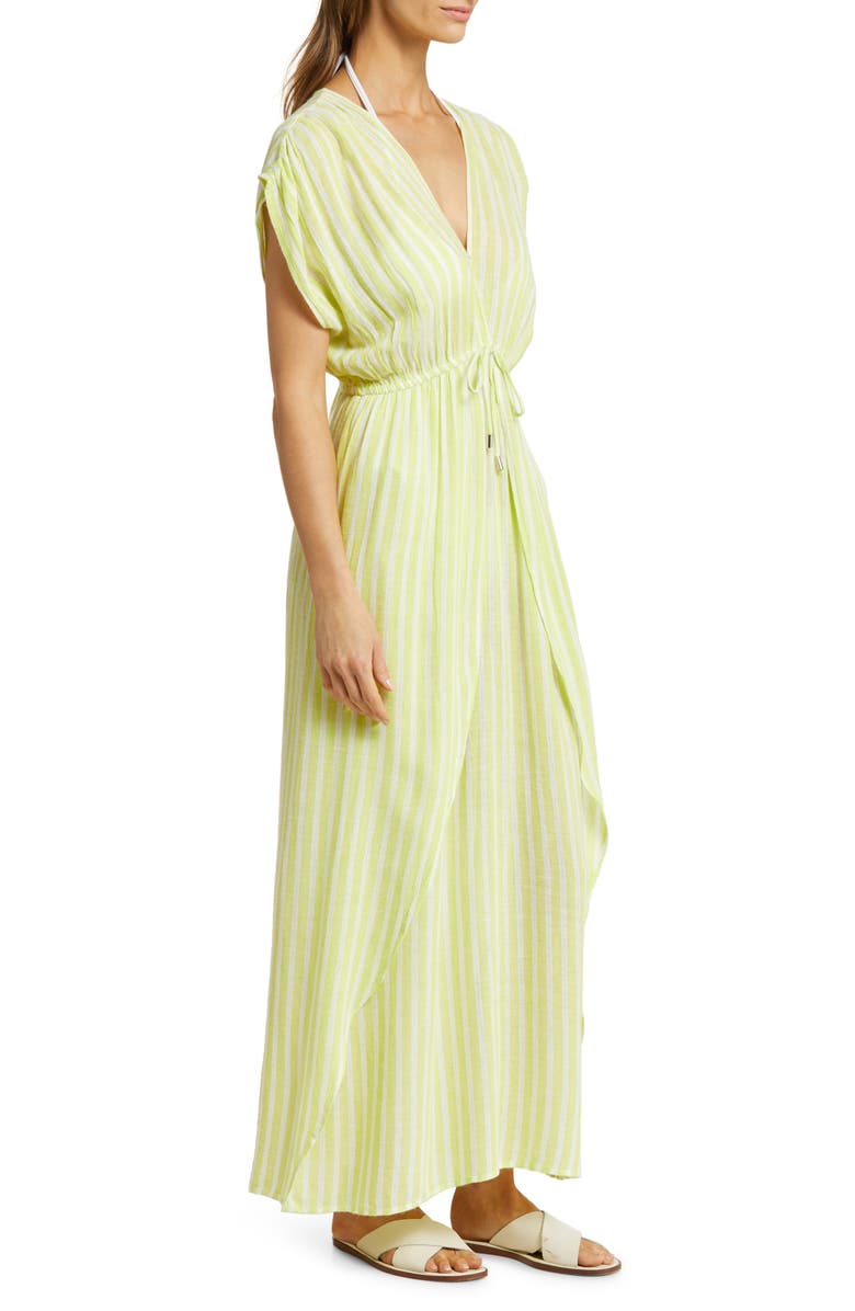 Elan Wrap Maxi Cover-Up Dress, Alternate, color,