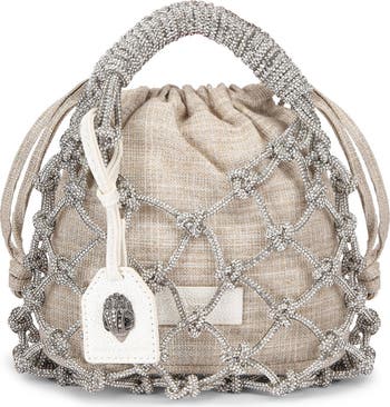 Small Crystal Macramé Bag