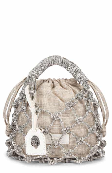 Kurt Geiger London Small Crystal Macramé Bag