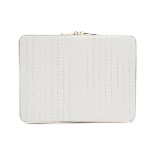 Wolf Maria Large Zip Case In White