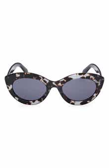 Emilio Pucci 53mm Cat Eye Sunglasses